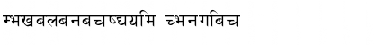 DevanagariBold Regular Font