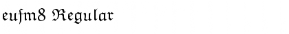 Download eufm8 Font Download eufm8 Font
