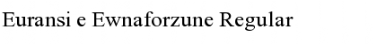 Download Euransi e Ewnaforzune Font Download Euransi e Ewnaforzune Font
