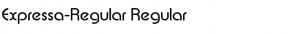 Expressa-Regular Regular Font