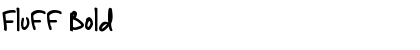 Fluff Bold Font