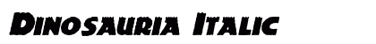 Dinosauria Italic preview