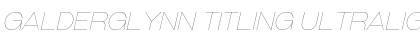 Download Galderglynn Titling Font