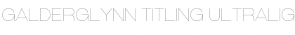Download Galderglynn Titling Font