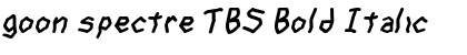Download goon spectre TBS Font Download goon spectre TBS Font