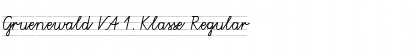 Download Gruenewald VA 1. Klasse Font Download Gruenewald VA 1. Klasse Font