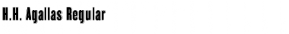 Download H.H. Agallas Font