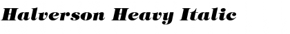Download Halverson Heavy Font Download Halverson Heavy Font