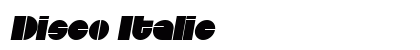 Disco Italic preview