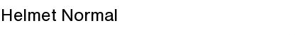 Download Helmet Font