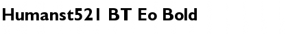 Download Humanst521 BT Eo Font