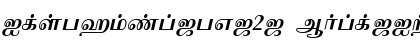 IdsTamil_TG_2_ Bold_Italic Font