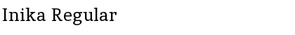 Download Inika Font