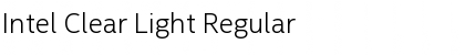 Download Intel Clear Light Font Download Intel Clear Light Font