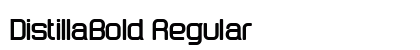 DistillaBold Regular preview
