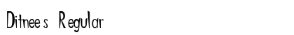 Ditnees Regular preview
