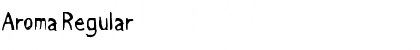 Aroma Regular Font