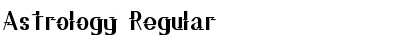 Astrology Regular Font