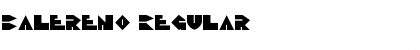 Download Balereno Font Download Balereno Font
