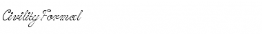 Download CivilityFormal Font Download CivilityFormal Font