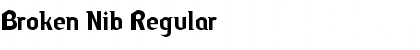 Download Broken Nib Font Download Broken Nib Font