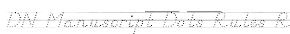 DN Manuscript Dots Rules Regular preview