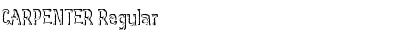 CARPENTER Regular Font