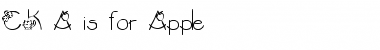 Download CK A is for Apple Font Download CK A is for Apple Font