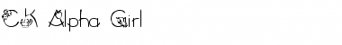 Download CK Alpha Girl Font Download CK Alpha Girl Font