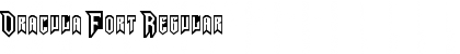 Dracula Fort Regular Font