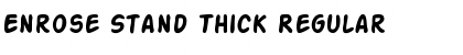 Download Enrose Stand Thick Font Download Enrose Stand Thick Font