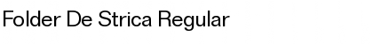 Download Folder De Strica Font