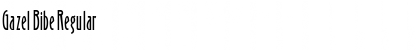 Download Gazel Bibe Font Download Gazel Bibe Font