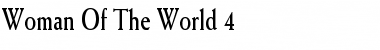 Woman Of The World 4 Regular Font