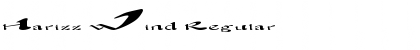 Download Harizz Wind Font Download Harizz Wind Font