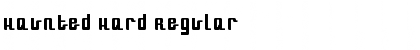 Download Haunted Hard Font Download Haunted Hard Font