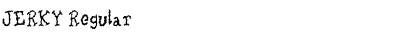 Download JERKY Font Download JERKY Font
