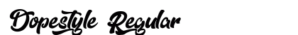 Dopestyle Regular preview