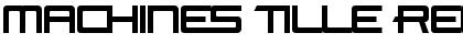 Download Machines Tille Font Download Machines Tille Font