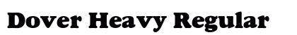 Dover Heavy Regular preview
