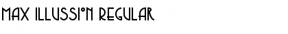 Max Illussion Regular Font