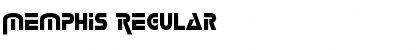 Memphis Regular Font