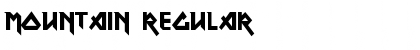 Mountain Regular Font