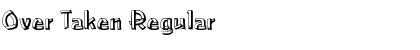 Download Over Taken Font