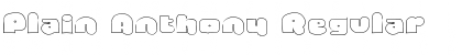 Download Plain Anthony Font Download Plain Anthony Font