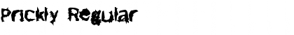 Download Prickly Font Download Prickly Font