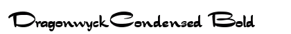 DragonwyckCondensed Bold preview