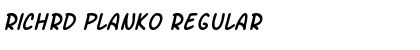 Download Richrd Planko Font Download Richrd Planko Font
