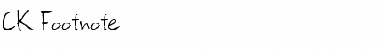 Download CK Footnote Font Download CK Footnote Font
