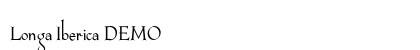 Longa Iberica DEMO